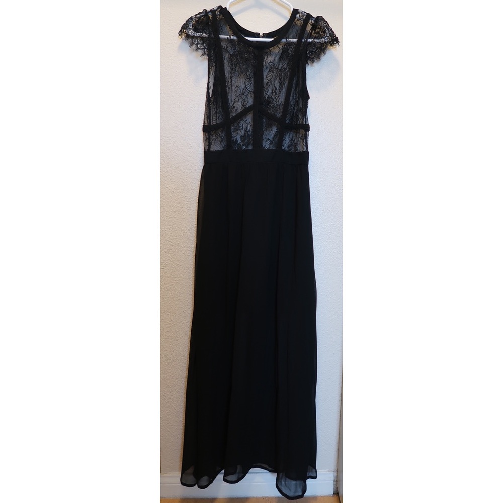 Used- Windsor Black Maxi Dress